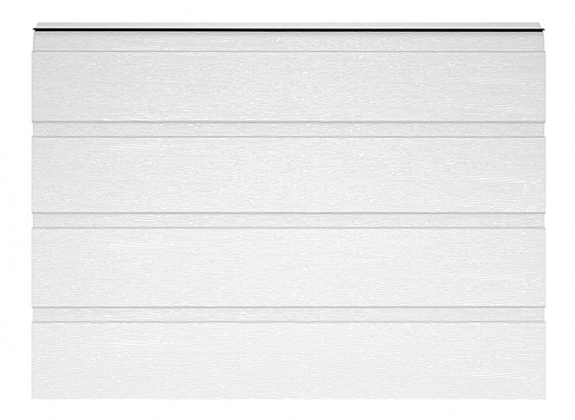 Ворота секционные серии Trend, ширина 3000 мм, высота 2250 мм, белые, фактура S-Гофр