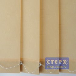 Каир /цвет персиковый/ - ламель для вертикальных жалюзи из ткани