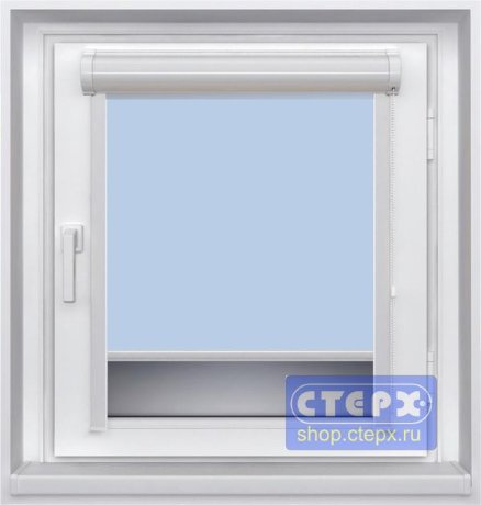 Миникассетная рулонная штора с цепочным приводом «UNI-2», коллекция «Альфа»