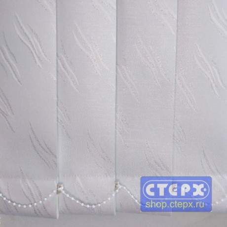 Вертикальные жалюзи с полотном из ткани коллекции «Лотос BLACK-OUT»