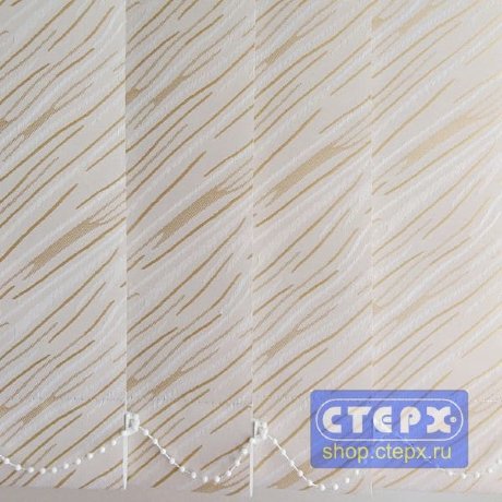 Вертикальные жалюзи с полотном из ткани коллекции  «Атлант BLACK-OUT»