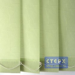 Каир /цвет салатовый/ - ламель для вертикальных жалюзи из ткани
