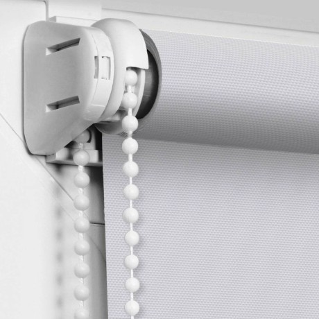 Рулонная штора "БОЛЕРО", Альфа, M19, светло-серый 67,5 х 190 см
