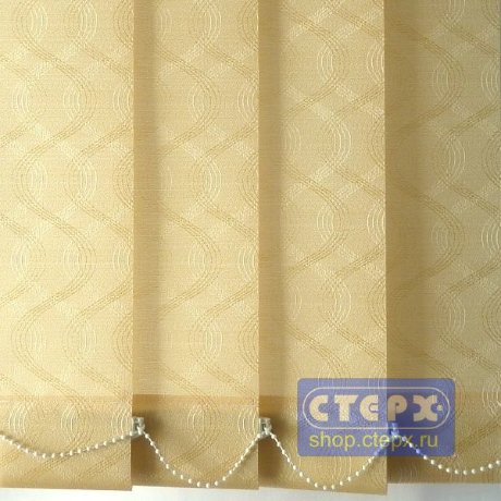 Вертикальные жалюзи с полотном из ткани коллекции «Офелия»