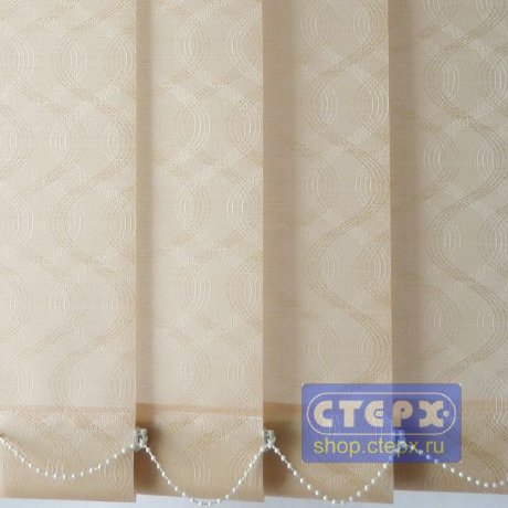 Вертикальные жалюзи с полотном из ткани коллекции «Офелия»